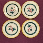 Stangl Pottery 8" Plate Terra Rose Garden Flower Trenton, USA EUC 4 PC