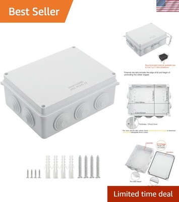 ABS Plastic Dustproof Waterproof  Junction Box Universal Electrical Project E...
