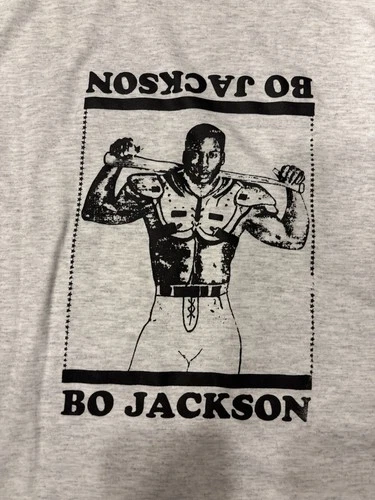 Men’s 1990’s Bo Jackson Bo Knows Sports Russell Athletic T-Shirt Size Large -New