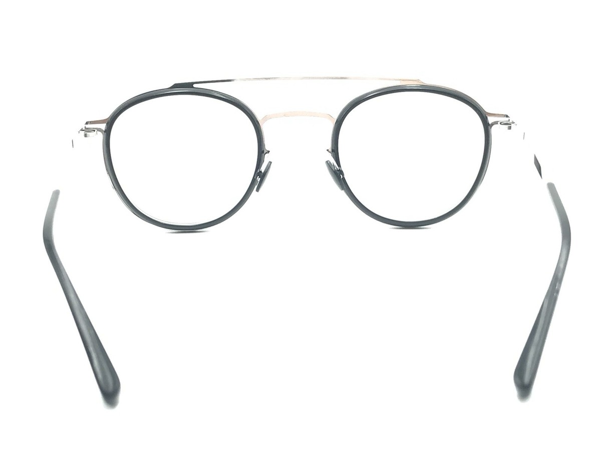 MYKITA LITE SUN OLLI COL 951 Silver Black Round Eyeglasses  display picture 3