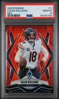 2025 Panini Phoenix Football Caleb Williams Red /99 PSA 10 #11 Bears 🔥