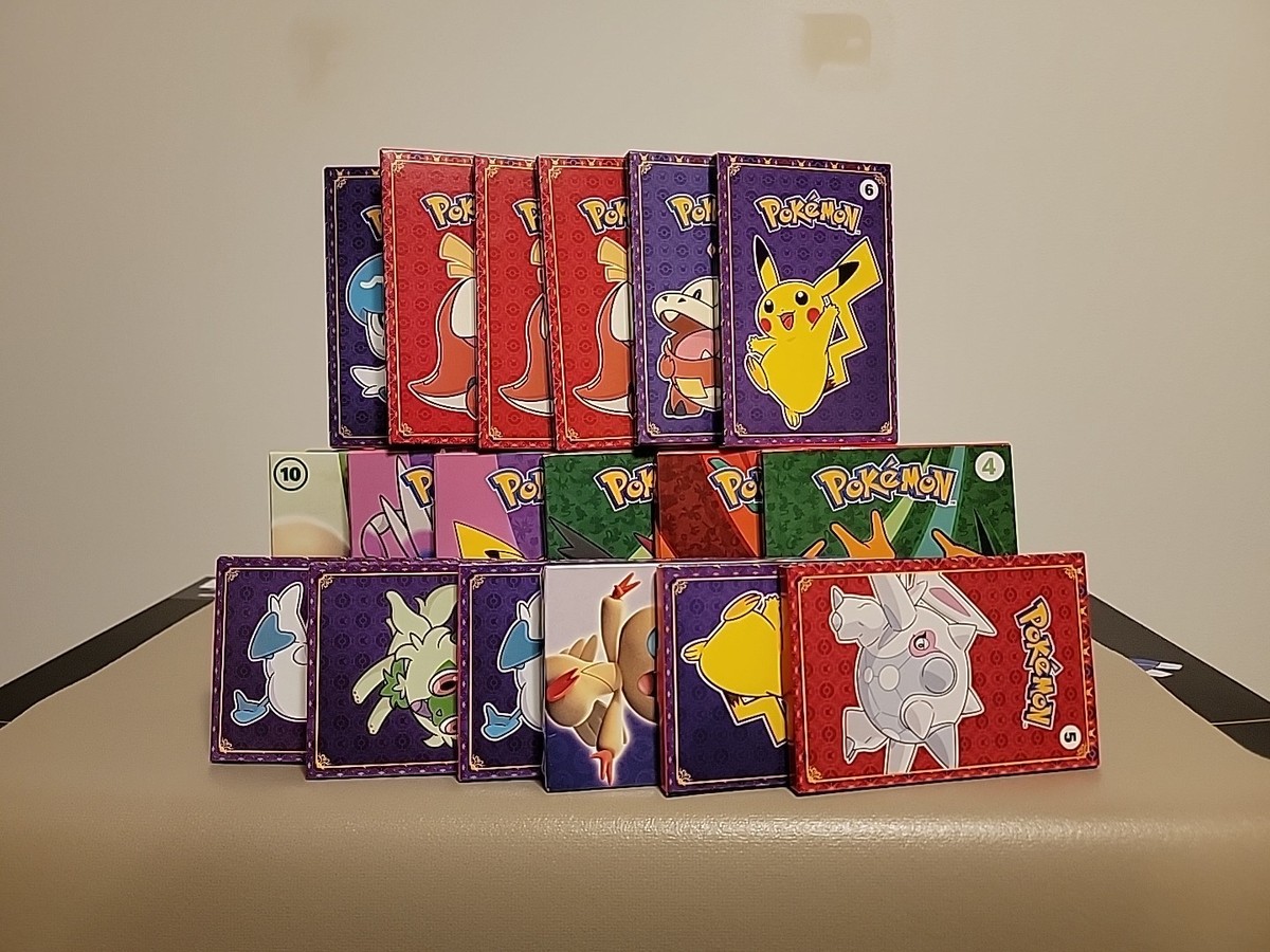mcdonald's pokemon cards box Pokemon Cards McDonald's Boxes Sealed