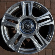 Rolls-Royce Dawn Ghost Wraith Front 21" Wheel Rim Polished OEM 6860591
