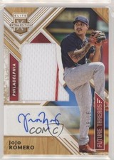 2018 Panini Elite Extra Edition Gold 37/99 JoJo Romero #FTSA-JR Auto 0a2