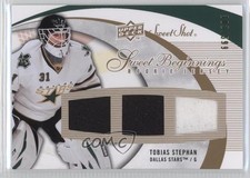 2007 Upper Deck Sweet Shot Beginnings Jersey /599 Tobias Stephan Rookie RC 0f8