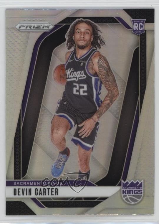 2024-25 Panini Prizm Silver Prizm Devin Carter #231 Rookie RC 0ft3