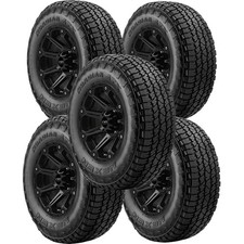(QTY 5) 265/65R17 Nexen Roadian ATX 116T XL Black Wall Tires