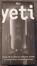 Blue Yeti Premium Multi-Pattern USB Condenser Microphone Blackout
