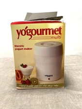 Yogourmet Multi Electric Yogurt Maker Model T 2qt  TESTED