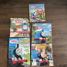 Thomas  Friends Book Lot of 5 ABC Counting Workbook UNUSED Kids