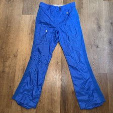 Sportcaster Ski Pants Womens Vintage 60s 70s Snow bib Retro Nylon Apres Large