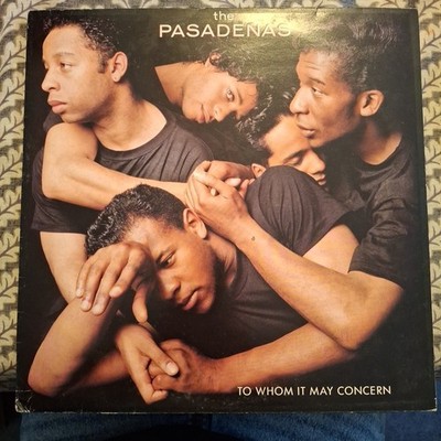 THE PASADENAS ''TO WHOM IT MAY CONCERN'' VINYL LP 1988 VG+
