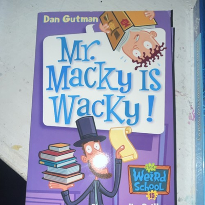 #ad #ad Mr. Macky Is Wacky Dan Gutman Paperback Ages 4 8 My Weird School Series $24.99