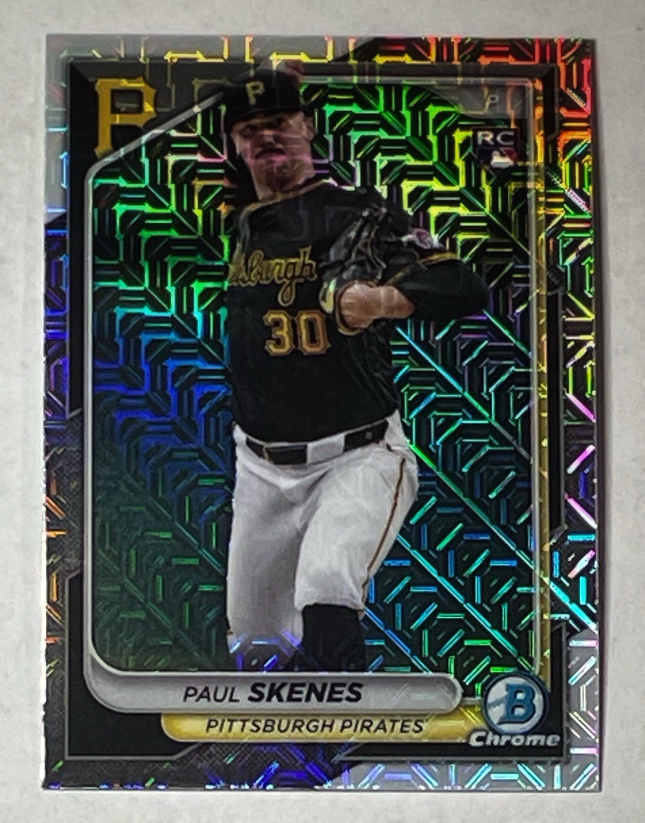 2024 Bowman Chrome Paul Skenes (RC) #31 Mojo Refractor