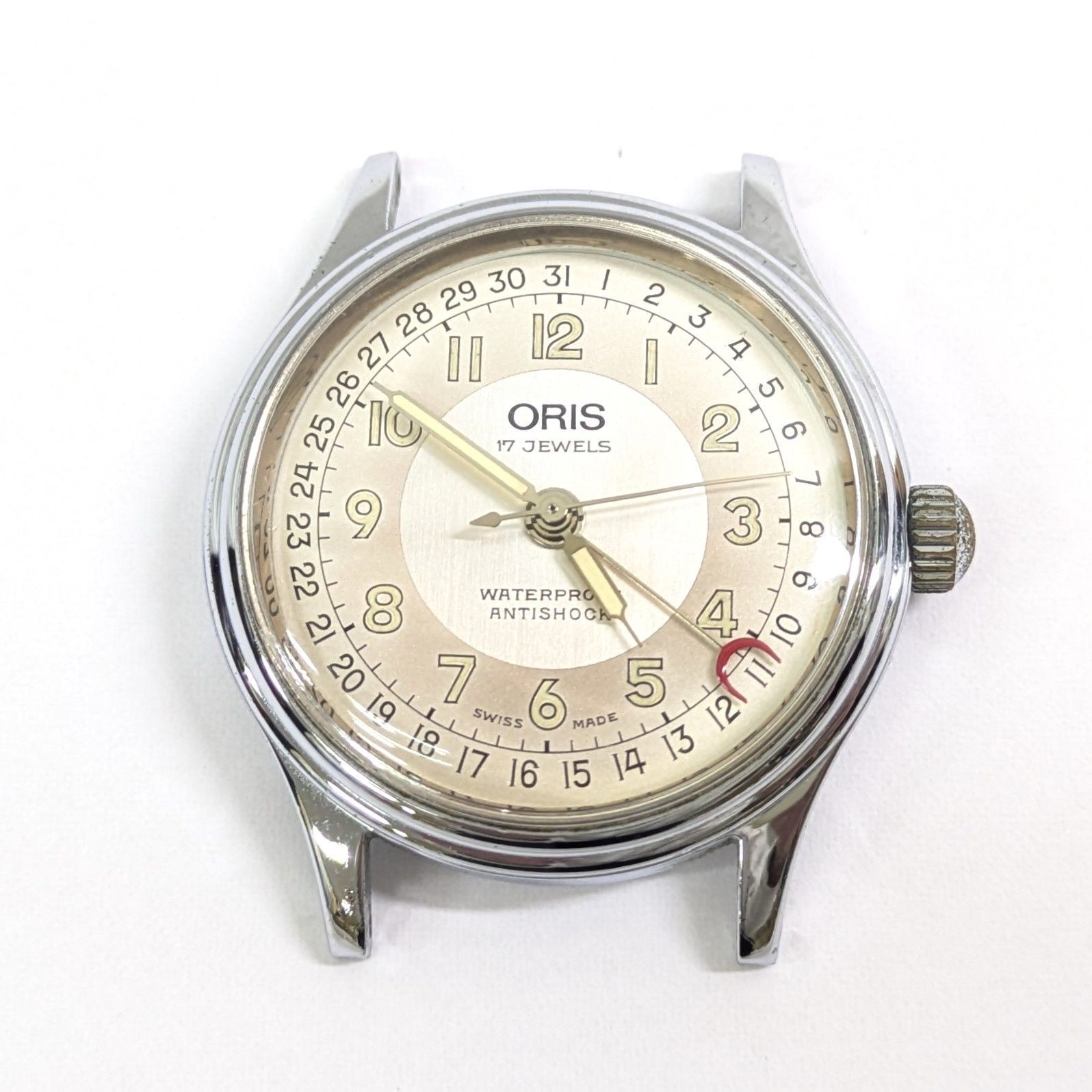 Oris Pointer Date Hand-Wound Watch 302-7285B 17J … - image 1