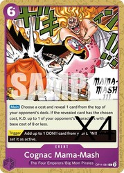 Cognac Mama-Mash OP11-081 A Fist of Divine Speed One Piece TCG Common