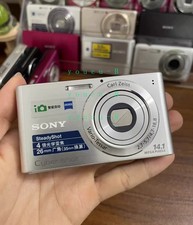 SONY Cyber Shot DSC-W320 Silver Digital Camera 4x Zoom 14.1MP English Language