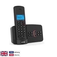 BT3110 Digital Cordless Phone Call Blocking Answering Machine Single Pack Black
