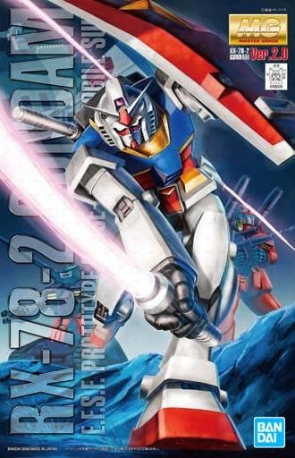 Bandai 5061583 1:100 MG RX-78-2 Gundam Ver.2.0 Gundam Plasti