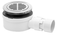 McAlpine ST90CPB-S-53 90mm Shallow Shower Trap - 53mm High