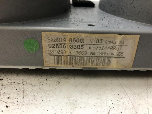 Drehzahlmesser VW Lupo 6X/6E 6X0919860G P17417366