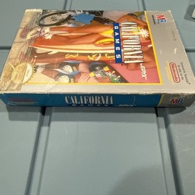 Aut&eacute;ntico Genuino NES Nintendo California Juegos Caja + Juego + Espuma