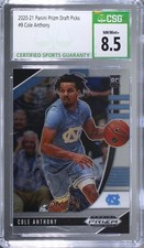 2020-21 Panini Prizm Draft Picks Cole Anthony #9 CSG 8.5 09r5