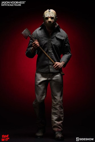 Sideshow 1/6 JASON VOORHEES Friday the 13th Part III Figure w/Art Box - Picture 7 of 7
