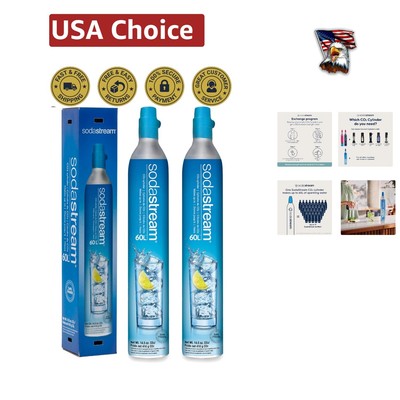 Premium Aluminum Co2 Exchange Cylinders - 60L Capacity, Set of 2 with Gift Card