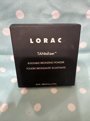 Lorac Tantalizer Buildable Bronzing Powder TAN LINES 0.29oz