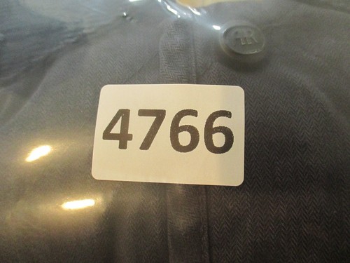 Austin Reed Coat Mens Medium Blue Quilted Jacket Barn Chore Lined Utility - Picture 20 of 20