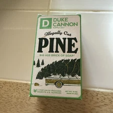 BRAND NEW - Duke Cannon - Illegally Cut Pine Big Ass Brick of Soap - 10 oz
