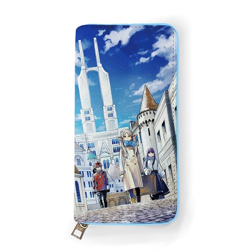 Frieren Beyond Journey's End Geldbörse Frieren Himmel Zip Large Leder Clutch Tasche - Bild 34 von 35