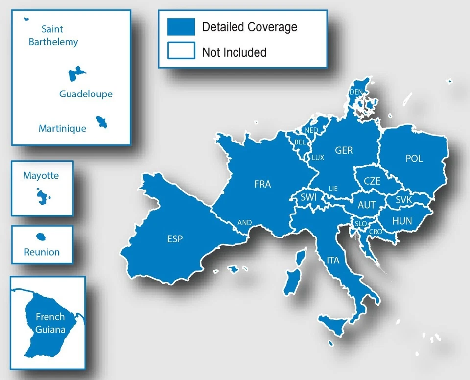 GARMIN DRIVE 40 LMT 4,3 Zoll Navigation Zentraleuropa Lifetime Maps & Traffic - Bild 4 von 4