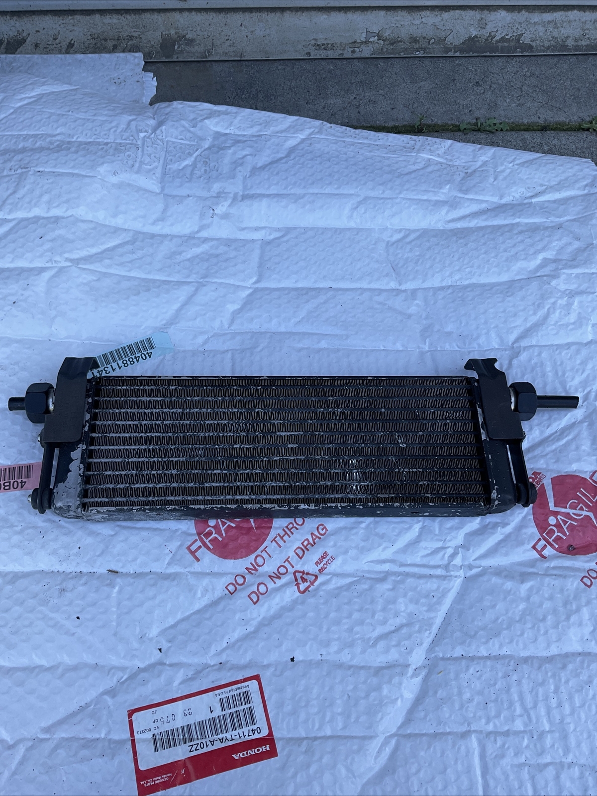 04-10 Bentley Continental Automatic Transmission Oil Cooler 3W0317019A Oem
