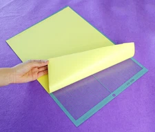 A3 Non Slip Vinyl Cutter Plotter Cutting Mat with Sticky Film Craft 11*17 inch
