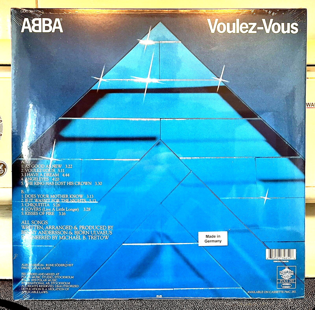 ABBA Voulez Vous SEALED GERMANY Import LP 180GR - NEW vinyl