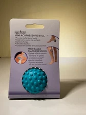 mini acupressure massage ball textured surface relaxes muscles circulation 