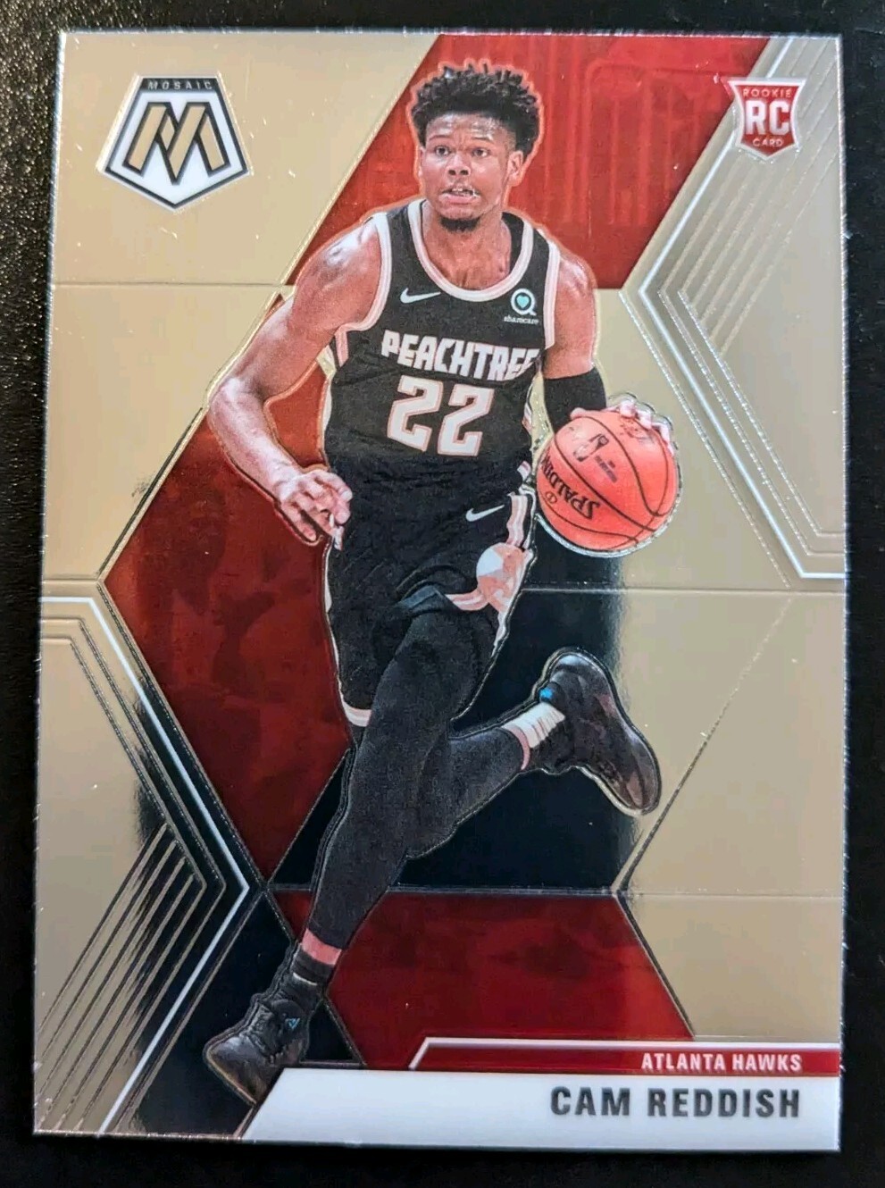 2019-20 Panini Mosaic Basketball Cam Reddish Rookie #241 Atlanta Hawks