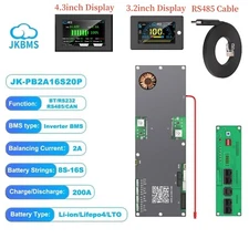JK BMS RS485 for Inverter BMS 8S-16S 200A Battery Solar Home Energy Storage lot