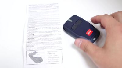 BFT MITTO2 RCB2 Remote Garage Door Key Fob Gate Transmitter Pack of 3