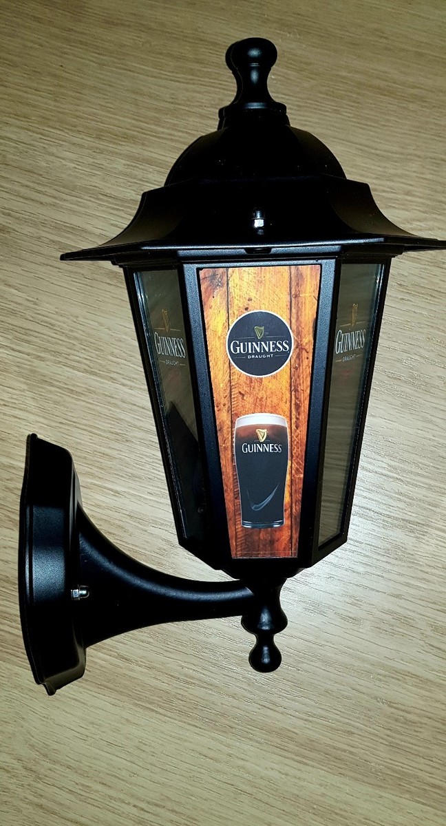 Guinness light Guinness replica lantern Wall Lantern pub LED