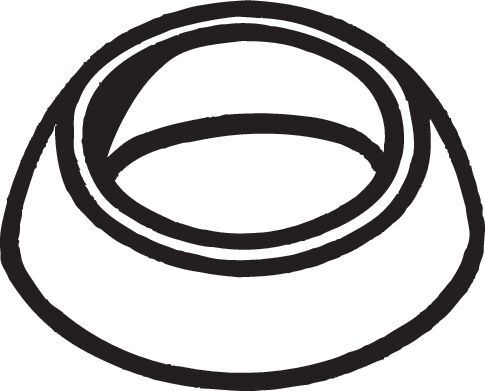 Bosal 256-781 Dichtung, Abgasrohr FüR CitroËN-image