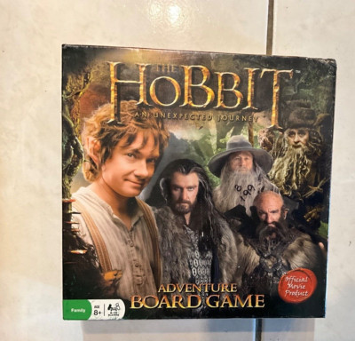 Hobbit Board Game An Unexpected Journey Adventure LOTR New Factory Sealed