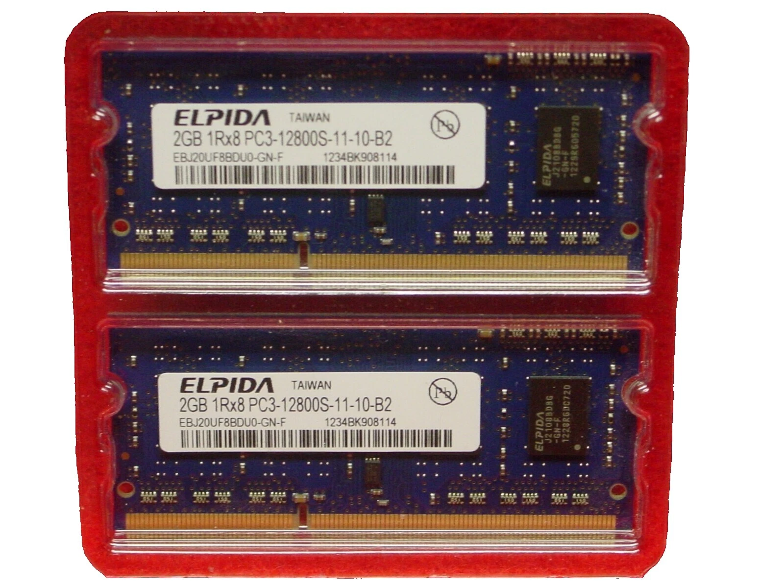 Elpida DDR3 SDRAM 2 GB de capacidad por módulo de memoria (RAM)