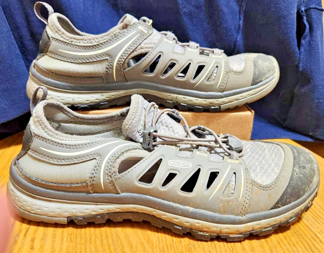 Keen sandali donna taglia 11 scarpe da trail escursionismo outdoor grigio 1018623