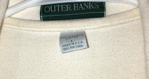 Pan Am Polo Shirt Vintage, By Outer Banks. Size Large. Logo from 1944-1955. CC30 - Picture 4 of 9