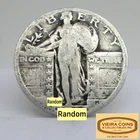 1928-D Standing Liberty  Quarter, 90% Silver, Average Circulated - #F7