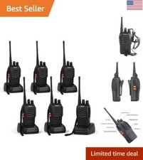 FCC Authorized Walkie Talkies with VOX Feature - Ideal for Hiking and Camping