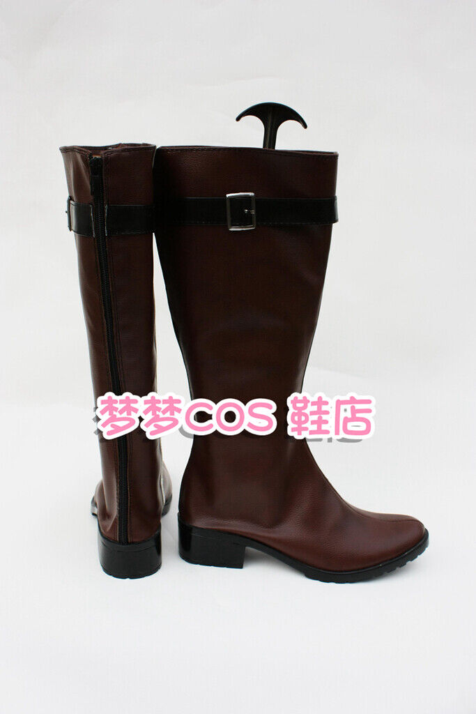 Resident Evil 3 Remake Jill Valentine Brown Shoes Cosplay Boots